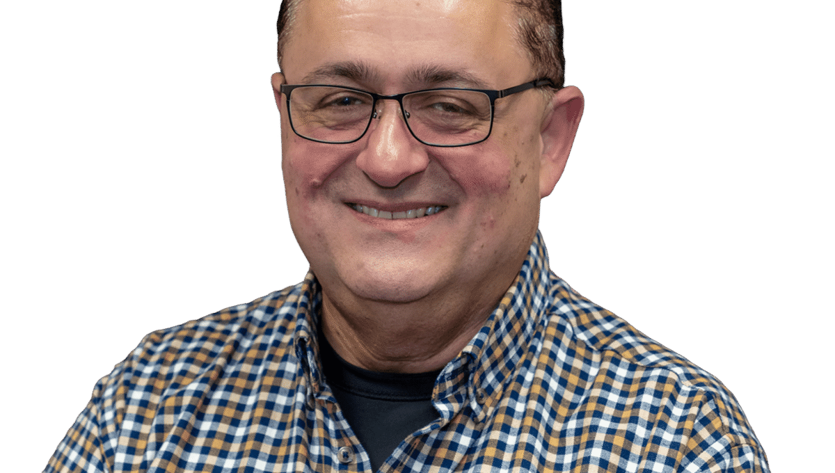 A headshot of Darren Hosne