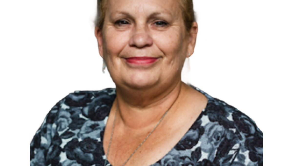 A headshot of Karen Rogers