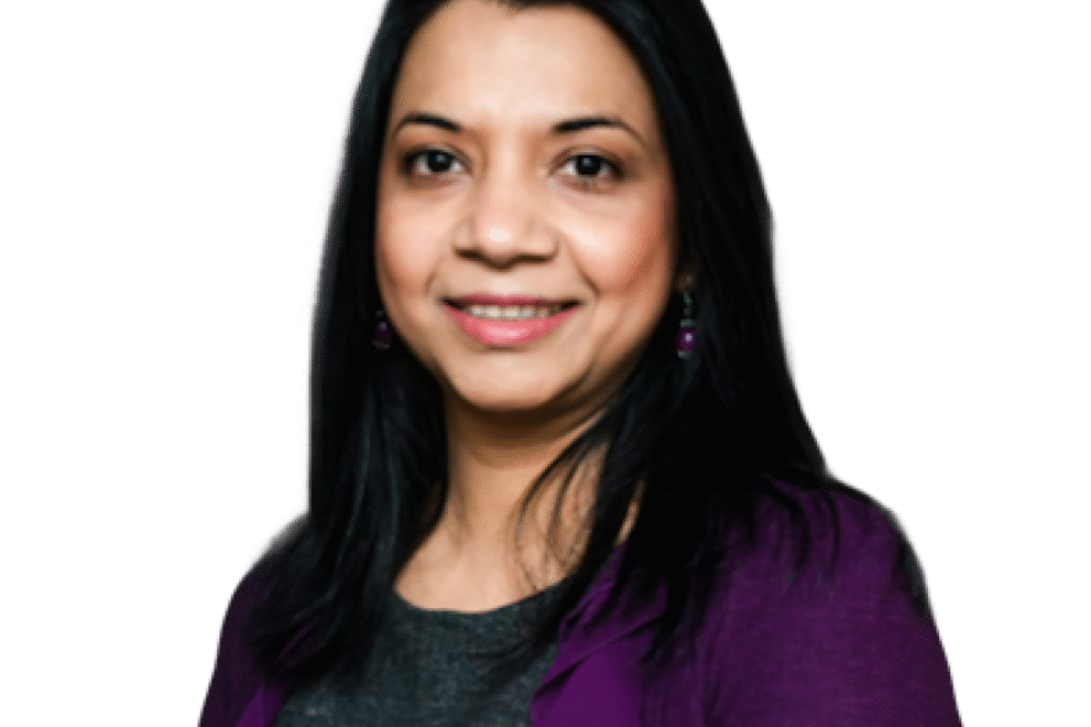 A headshot of Sunita Miranda